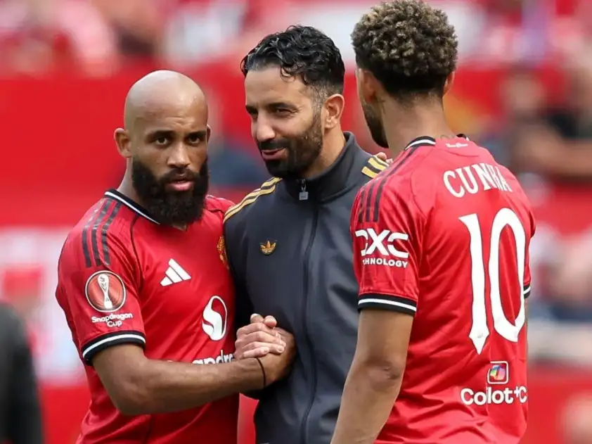 Bộ đôi Mbeumo và Cunha đã giúp ích rất nhiều cho lối chơi mà HLV Ruben Amorim đang xây dựng cho MU